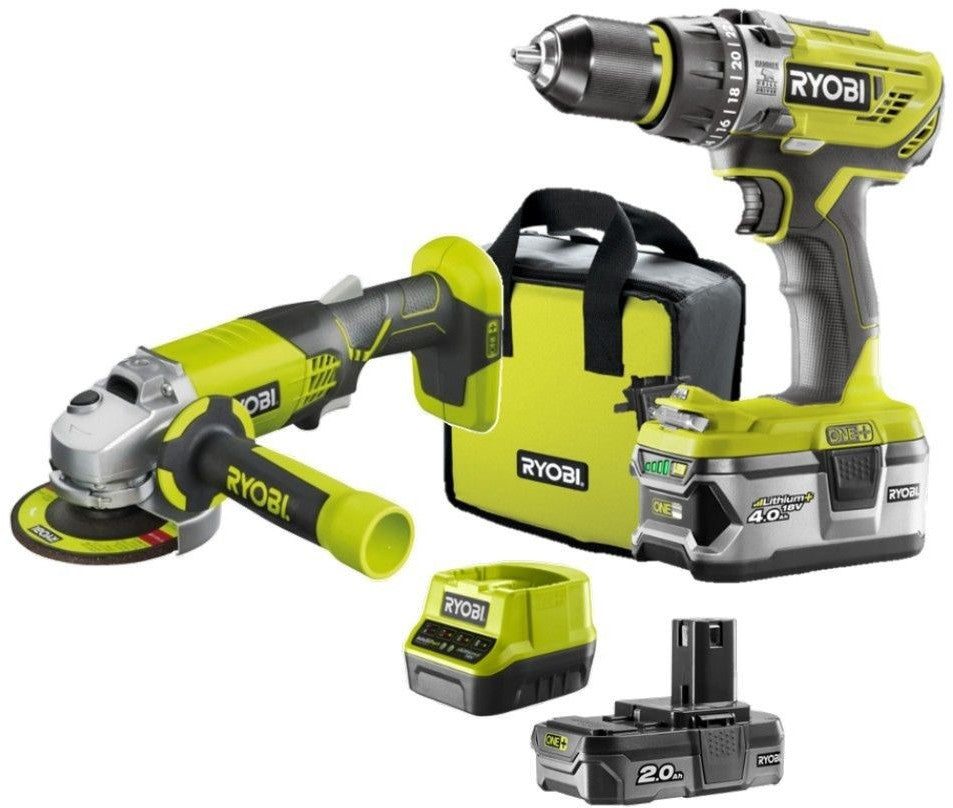 Ryobi R18PDAG-242S Kit