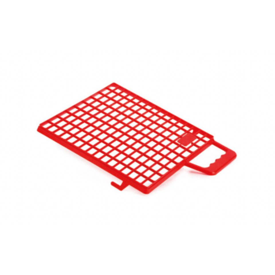 Plastic grid for roller